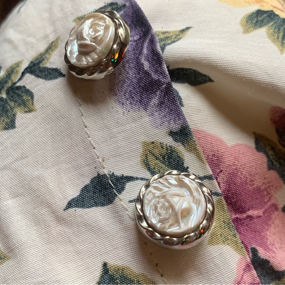 v i n t a g e :: Stunning Floral Pinup Cottagecore Midi Dress - Picture 8 of 16